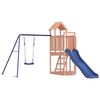 vidaXL Parque infantil de exterior madera maciza Douglas