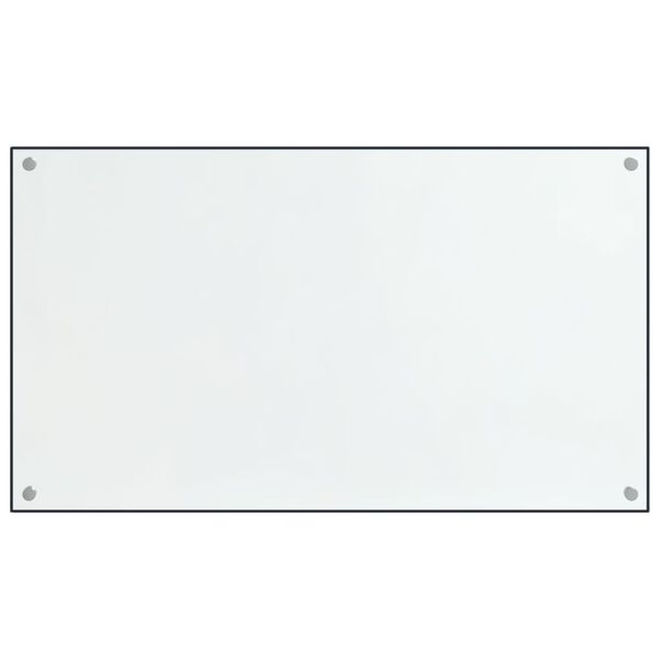 vidaXL Salpicaderos de cocina 2 uds vidrio templado 70x50 cm