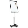 vidaXL Pizarra blanca magn&eacute;tica Manual Negro y 62 x 62,5 x 197 cm EPS