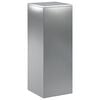vidaXL Soporte de plantas Plateado 30 x 30 x 80 cm Acero