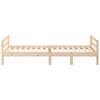 vidaXL Estructura de cama sin colch&oacute;n madera maciza de pino 90x200 cm