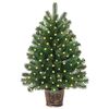 vidaXL &Aacute;rbol de Navidad artificial con 150 LED Verde 65 cm PE y PVC