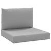 vidaXL Cojines para palés 2 unidades tela Oxford gris