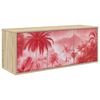 vidaXL Mueble de TV Montado en la Pared AACHEN 102 x 33 x 40 cm