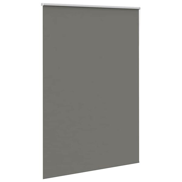 vidaXL Estor Enrollable Opaco gris 155x230 cm Tela Ancho 151,6 cm