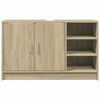 vidaXL Armario de lavabo madera de ingenier&iacute;a roble Sonoma 90x29x55 cm