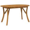 vidaXL Mesa de jard&iacute;n madera maciza de acacia 150x90x75 cm