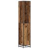 vidaXL Juego de muebles de ba&ntilde;o Madera envejecida 35 x 37,5 x 188,5 cm