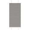 vidaXL Estor Plisado Antracita 60x100 cm Tela Ancho 59,4 cm Poli&eacute;ster