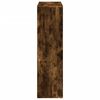 vidaXL Librer&iacute;a divisora madera roble ahumado 102x29x103,5 cm
