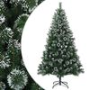 vidaXL &Aacute;rbol de Navidad artificial 120 cm PVC y Metal Verde
