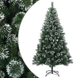 vidaXL &Aacute;rbol de Navidad artificial 120 cm PVC y Metal Verde