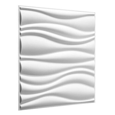 WallArt Paneles de pared 3D 24 uds GA-WA04 diseño Waves