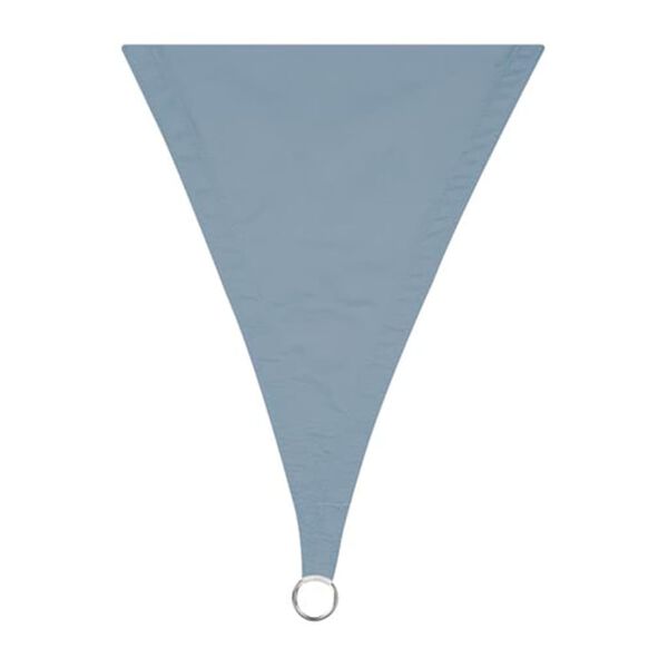 Perel Toldo de vela triangular gris pizarra claro 3,6 m
