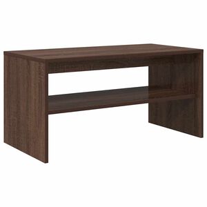 vidaXL Mueble de TV madera de ingenier&iacute;a marr&oacute;n roble 80x40x40 cm