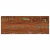 vidaXL Tablero mesa rectangular madera maciza reciclada 80x20x3,8 cm