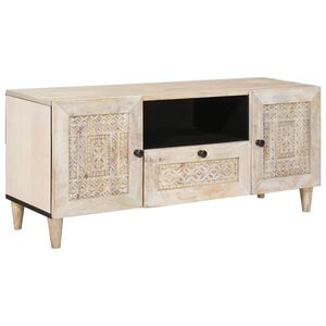 vidaXL Unidades de TV con caj&oacute;n 105 x 33 x 46 cm Madera contrachapada