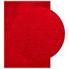 vidaXL Alfombra de pelo corto suave lavable HUARTE rojo 160x230 cm