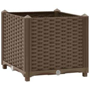 vidaXL Arriate 40x40x38 cm polipropileno