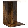 vidaXL Mesa lateral Roble ahumado 45 x 40 x 62,5 cm