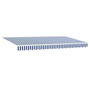 vidaXL Toldo retr&aacute;ctil Azul 350 x 200 cm tela