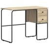 vidaXL Escritorio con almacenamiento Roble Sonoma 100 x 50 x 75 cm