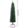 vidaXL &Aacute;rbol de Navidad artificial Verde 240 cm PVC, Acero y Pl&aacute;stico