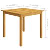 vidaXL Juego de comedor para jardín de 3 piezas marrón