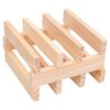 vidaXL Juego de bloques de construcci&oacute;n madera pino macizo 150 piezas