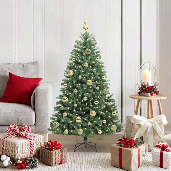 vidaXL &Aacute;rbol de Navidad artificial con ramas articuladas Verde 120 cm