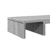 vidaXL Soporte de pantalla ajustable madera gris Sonoma 60x24x10,5 cm