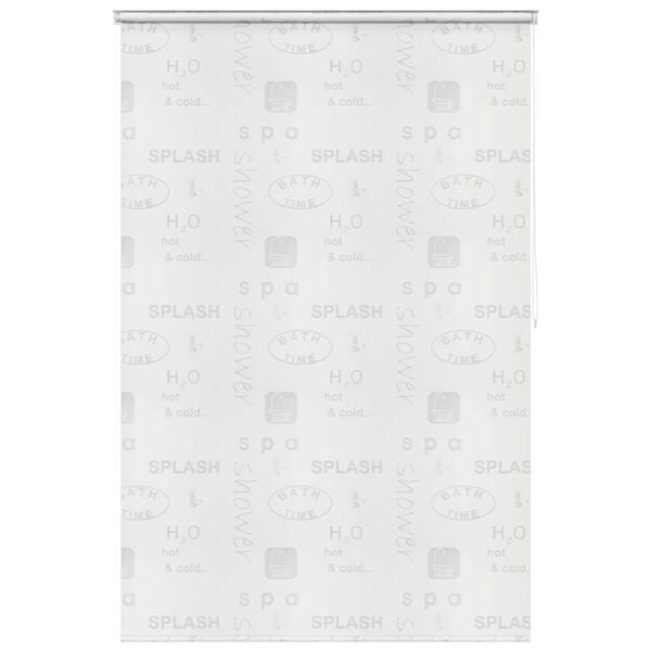 vidaXL Persiana enrollable de ducha Splash 160x240 cm