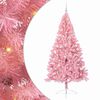 vidaXL &Aacute;rbol de Navidad Artificial Preiluminado Rosa 240 cm PVC