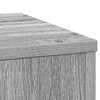 vidaXL Soportes de plantas madera ingenier&iacute;a gris Sonoma 33x33x100cm
