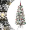 vidaXL &Aacute;rbol de Navidad artificial con ramas articuladas Verde y