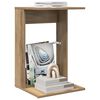 vidaXL Mesa lateral Roble artesanal 40 x 38 x 62,5 cm