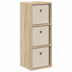 vidaXL Aparador con caj&oacute;n Roble Sonoma 25,5 x 22 x 69,5 cm