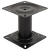 vidaXL Pedestal para asiento de barco acero negro 18 cm