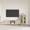 vidaXL Conjunto de mueble de TV con caj&oacute;n FLORIN Roble Sonoma