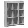 vidaXL Estanter&iacute;a Sonoma gris 87,5 x 30 x 111 cm Madera de ingenier&iacute;a
