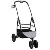 vidaXL Carrito Plegable para Mascotas Ajustable Gris 78 x 54 x 101 cm