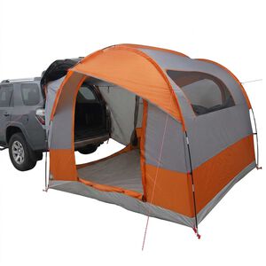 vidaXL Tienda de cola con mosquitera a prueba de agua Gris y naranja