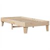 vidaXL Estructura de cama sin colch&oacute;n madera maciza de pino 90x200 cm