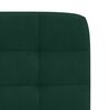 vidaXL Sillas de comedor 4 unidades terciopelo verde oscuro