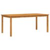 vidaXL Conjunto de Comedor de Jardín 9 pcs Marrón