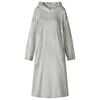 vidaXL Sudadera manta Gris M Franela
