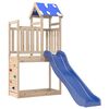 vidaXL Parque infantil de exterior de madera maciza de pino