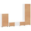 vidaXL Conjunto de mueble de TV con caj&oacute;n FLORIN Madera de ingenier&iacute;a