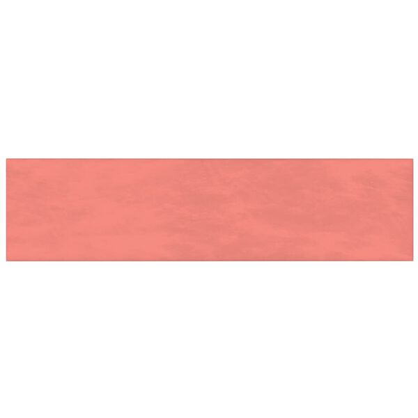 vidaXL Paneles de pared 12 uds terciopelo rosa 60x15 cm 1,08 m²