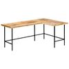 vidaXL Escritorio de madera maciza de mango 180x120x76 cm